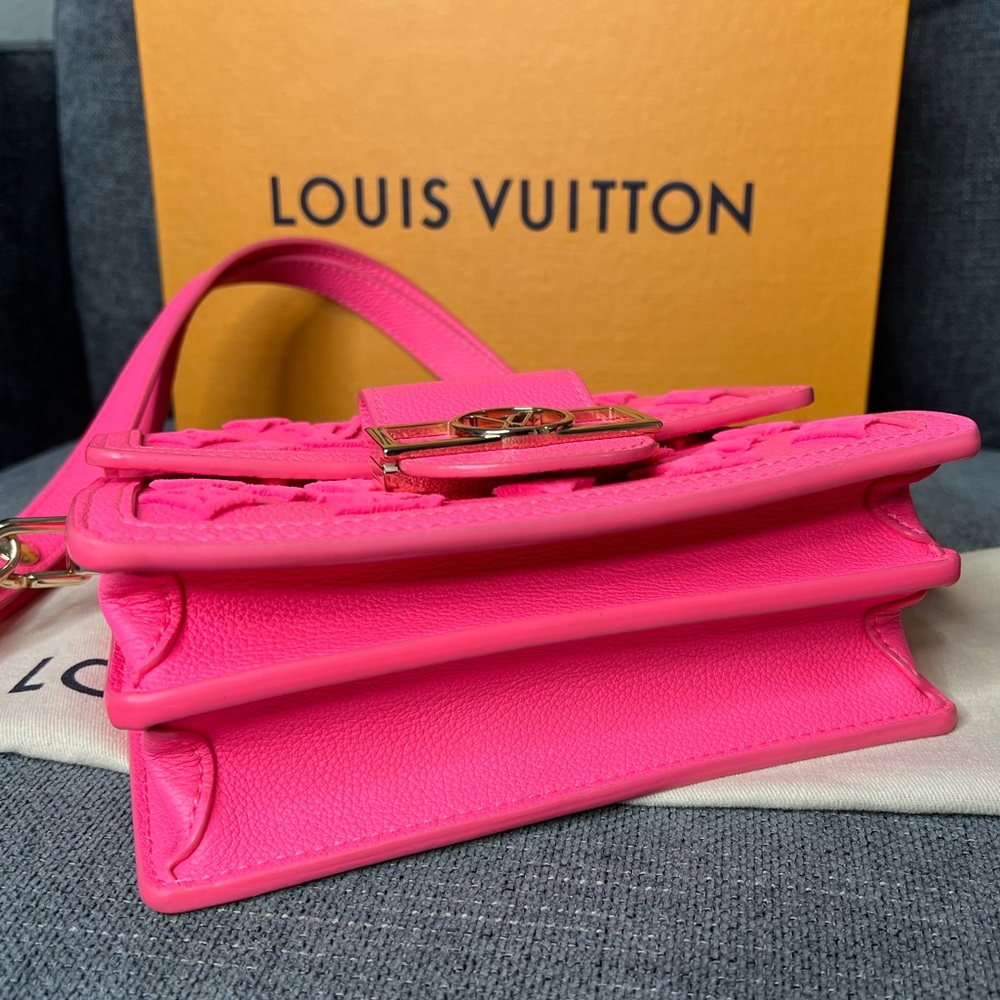 Louis Vuitton Dauphine PM monogram Neon Tuffetage bag - Picture 10 of 12